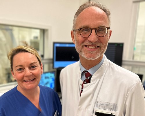 Porträt von Tanja Köllner und Prof. Joachim Weil