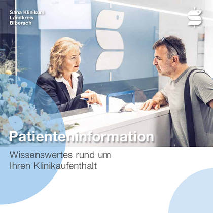 Broschüre Patienteninformationen