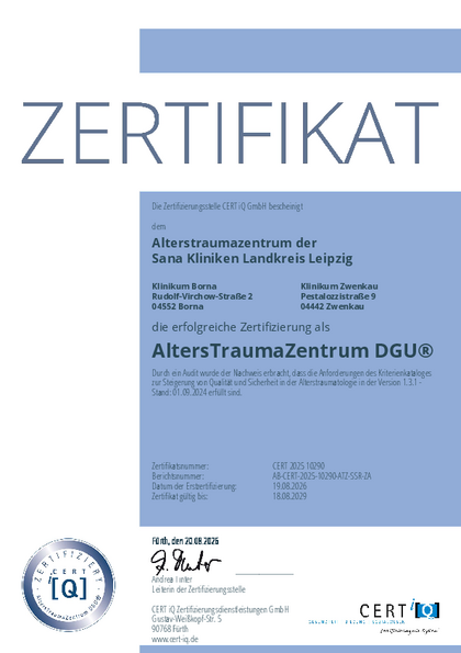 Zertifikat ATZ
